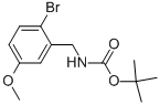 (2-Bromo-5-methoxy-benzyl)-carbamic acid tert-butyl ester Structure,478375-35-8Structure