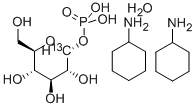 alpha-D-[1-13C]吡喃葡萄糖基 1-磷酸酯二环己基胺盐单水合物结构式_478518-99-9结构式