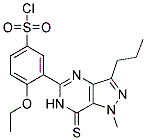 3-(6,7-Dihydro-1-methyl-3-propyl-7-thioxo-1h-pyrazolo[4,3-d]pyrimidin-5-yl)-4-ethoxy-benzenesulfonyl chloride Structure,479074-07-2Structure