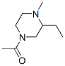 (7ci,8ci)-4-乙酰基-2-乙基-1-甲基-哌嗪结构式_4791-31-5结构式