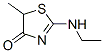 4(5H)-thiazolone, 2-(ethylamino)-5-methyl-(9ci) Structure,479201-63-3Structure