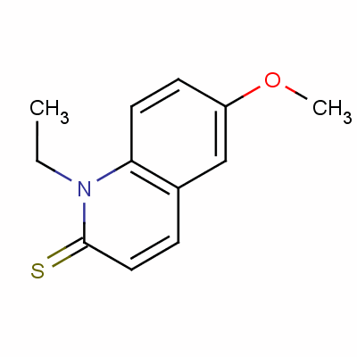 1-Ethyl-6-methoxyquinoline-2(1h)-thione Structure,4800-53-7Structure