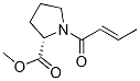 L-proline, 1-[(2e)-1-oxo-2-butenyl]-,methyl ester Structure,480440-16-2Structure