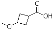 3-Methoxycyclobutanecarboxylic acid Structure,480450-03-1Structure