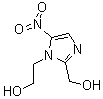 2-(Hydroxymethyl)-5-nitro-1h-imidazole-1-ethanol Structure,4812-40-2Structure