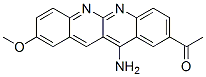 Ethanone, 1-(12-amino-9-methoxydibenzo[b,g][1,8]naphthyridin-2-yl)-(9ci) Structure,485337-89-1Structure