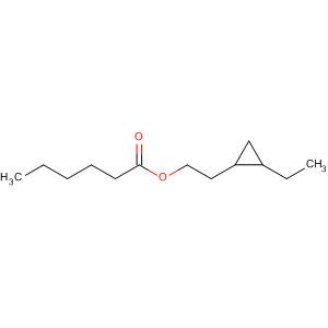 Hexanoic acid, 2-(2-ethylcyclopropyl)ethyl ester (9ci) Structure,485787-16-4Structure