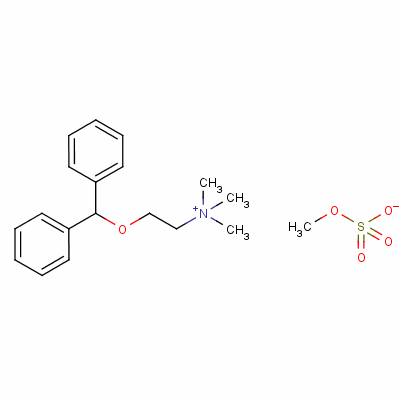 Mefenidramium metilsulfate Structure,4858-60-0Structure