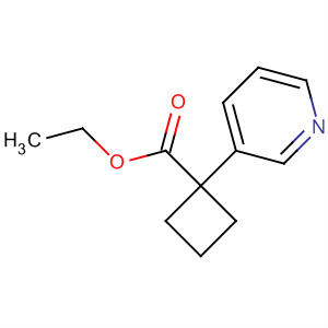 Ethyl 1-(pyridin-3-yl)cyclobutanecarboxylate Structure,485828-10-2Structure