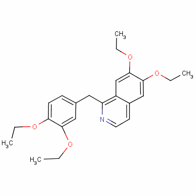 Ethaverine Structure,486-47-5Structure