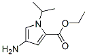 (9ci)-4-氨基-1-(1-甲基乙基)-1H-吡咯-2-羧酸乙酯结构式_486437-78-9结构式