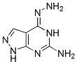 4H-pyrazolo[3,4-d]pyrimidin-4-one,6-amino-1,5-dihydro-,hydrazone(9ci) Structure,487008-86-6Structure