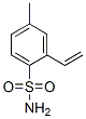 Benzenesulfonamide, 2-ethenyl-4-methyl-(9ci) Structure,487049-27-4Structure