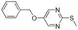 5-(Benzyloxy)-2-(methylthio)pyrimidine Structure,4874-32-2Structure