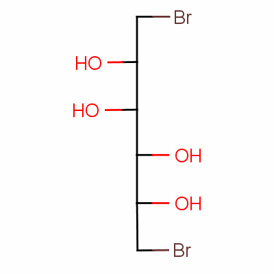 1,6-Dibromo-1,6-dideoxy-d-mannitol Structure,488-41-5Structure