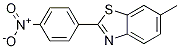 6-Methyl-2-(4-nitrophenyl)benzothiazole Structure,488722-57-2Structure