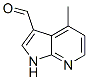 1H-Pyrrolo[2,3-b]pyridine-3-carboxaldehyde, 4-methyl- Structure,4894-34-2Structure