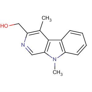 4,9-Dimethyl-9h-pyrido[3,4-b]indole-3-methanol Structure,491595-58-5Structure