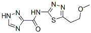 1H-1,2,4-triazole-3-carboxamide,n-[5-(2-methoxyethyl)-1,3,4-thiadiazol-2-yl]- Structure,491866-57-0Structure