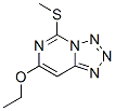 Tetrazolo[1,5-c]pyrimidine, 7-ethoxy-5-(methylthio)- (9ci) Structure,491874-47-6Structure