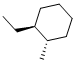 Trans-1-ethyl-2-methylcyclohexane Structure,4923-78-8Structure