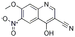 4-Hydroxy-7-methoxy-6-nitroquinoline-3-carbonitrile Structure,492456-52-7Structure