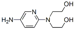 Ethanol, 2,2-[(5-amino-2-pyridinyl)imino]bis-(9ci) Structure,4928-47-6Structure