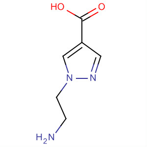 1H-pyrazole-4-carboxylicacid,1-(2-aminoethyl)-(9ci)Structure,493036-32-1Structure 1H-pyrazole-4-carboxylicacid,1-(2-aminoethyl)-(9ci) Structure,493036-32-1Structure