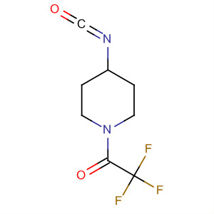 (9CI)-4-异氰酰基-1-(三氟乙酰基)-哌啶结构式_493036-44-5结构式