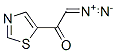 Ethanone, 2-diazo-1-(5-thiazolyl)-Structure,494210-16-1Structure Ethanone, 2-diazo-1-(5-thiazolyl)- Structure,494210-16-1Structure