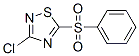 3-Chloro-5-phenylsulfonyl-1,2,4-thiadiazole Structure,494763-22-3Structure