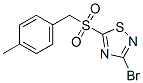 3-Bromo-5-(4-methylbenzylsulfonyl)-1,2,4-thiadiazole Structure,494763-25-6Structure