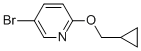 5-Bromo-2-(cyclopropylmethoxy)pyridine Structure,494772-02-0Structure