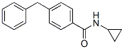 (9ci)-n-环丙基-4-(苯基甲基)-苯甲酰胺结构式_494777-34-3结构式