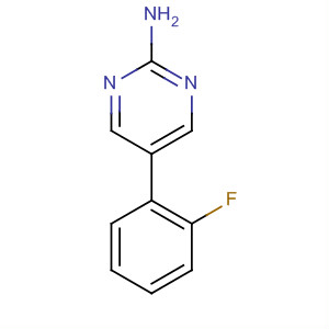 5-(2-氟苯基)-2-嘧啶胺结构式_494802-22-1结构式