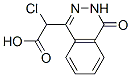 2-Chloro-2-(3,4-dihydrophthalazin-4-on-1-yl)acetic acid Structure,49546-83-0Structure