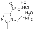 1-(2-Aminoethyl)-2-methyl-5-nitroimidazole dihydrochloride monohydrate Structure,49575-10-2Structure