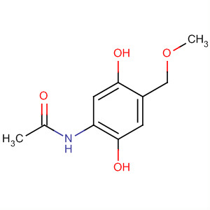 (9ci)-n-[2,5-二羟基-4-(甲氧基甲基)苯基]-乙酰胺结构式_496045-47-7结构式