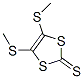 4,5-双(甲硫代)-1,3-二硫杂环戊烯-2-硫酮结构式_49638-64-4结构式