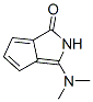 Cyclopenta[c]pyrrol-1(2h)-one, 3-(dimethylamino)- Structure,49679-04-1Structure