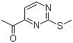 1-[2-(Methylthio)-4-pyrimidinyl]ethanone Structure,496863-48-0Structure