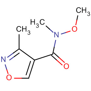 4-Isoxazolecarboxamide,n-methoxy-n,3-dimethyl-(9ci) Structure,496870-91-8Structure