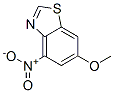 Benzothiazole, 6-methoxy-4-nitro-(9ci) Structure,496875-01-5Structure