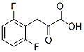 Benzenepropanoic acid, 2,6-difluoro--alpha--oxo-(9ci) Structure,496913-15-6Structure