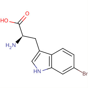 (R)-2-amino-3-(6-bromo-1h-indol-3-yl)propanoicacid Structure,496930-10-0Structure