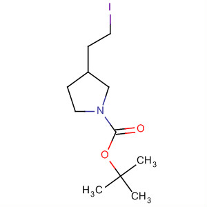 Tert-butyl 3-(2-iodoethyl)pyrrolidine-1-carboxylate Structure,497160-10-8Structure