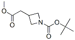 3-Azetidineacetic acid, 1-[(1,1-dimethylethoxy)carbonyl]-, methyl ester Structure,497160-14-2Structure