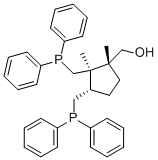 [(1R,2R,3S)-(+)-1,2-二甲基-2,3-二(二苯基胺基甲基)环戊]甲醇结构式_497262-02-9结构式