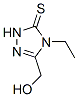 3H-1,2,4-triazole-3-thione, 4-ethyl-2,4-dihydro-5-(hydroxymethyl)-(9ci) Structure,497854-97-4Structure