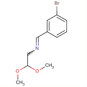 N-[(3-bromophenyl)methylene]-2,2-dimethoxyethanamine Structure,497863-61-3Structure